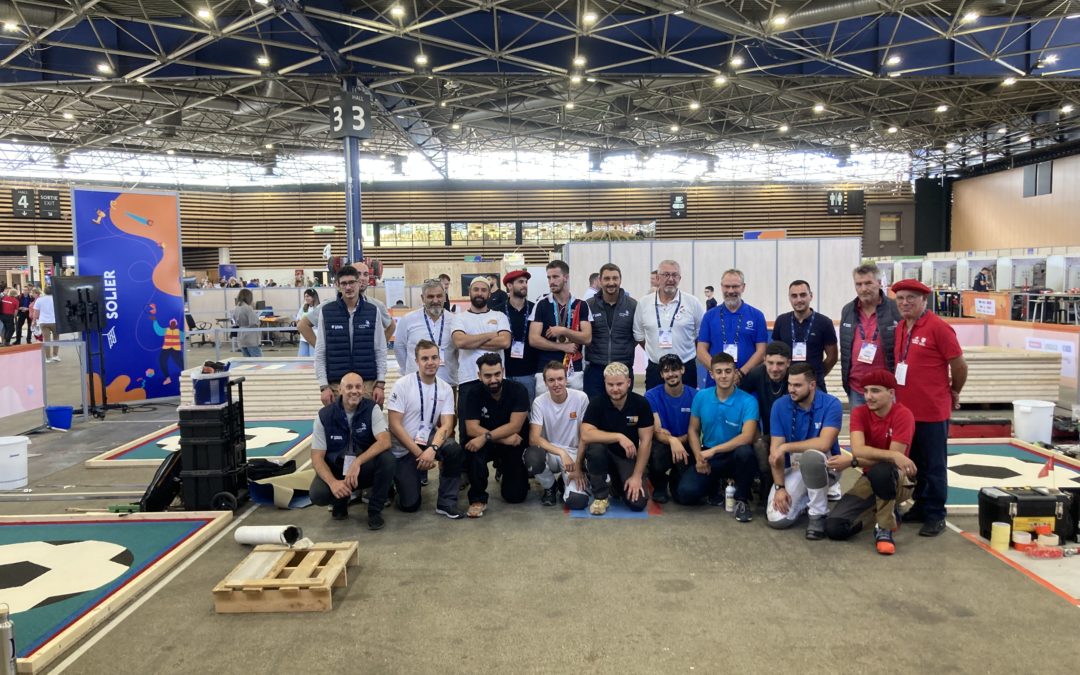 47e compétition des métiers Worldskills France : une démonstration de savoir-faire et d’excellence par les 9 jeunes en compétition dans la catégorie Solier